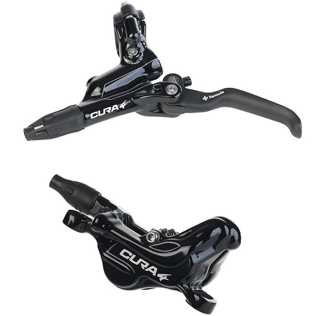 New Formula Cura 4 MTB Brakes with four pistons 