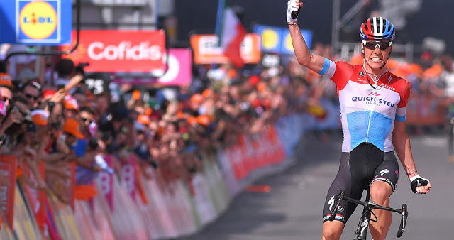 Bob Jungels solos to career-defining Liège–Bastogne–Liège win