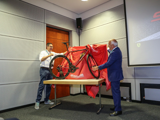 "Bianchi for Scuderia Ferrari" project introduced at Eurobike