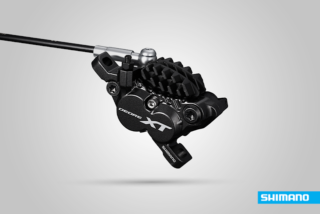 New Shimano Deore XT 4-Piston Hydraulic Brake Calipers