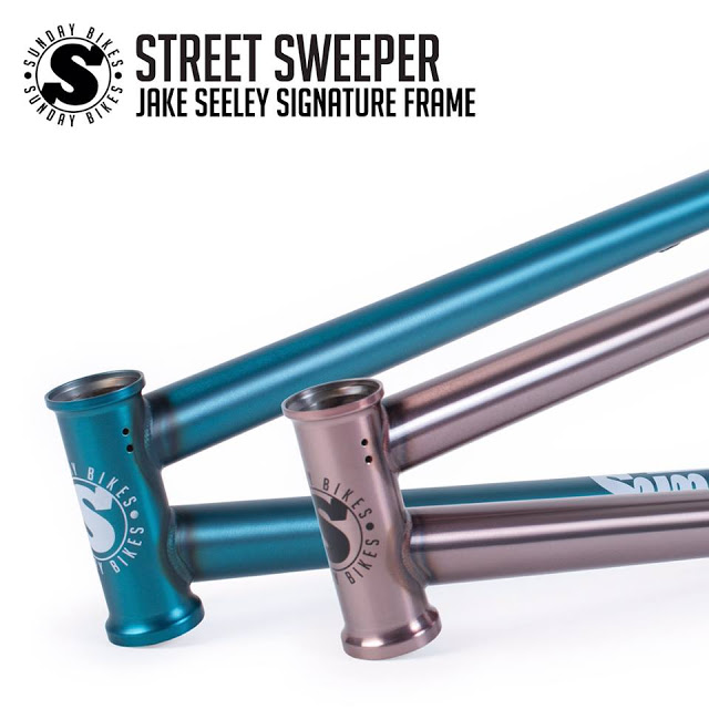 Jake Seeley’s All-New signature BMX Frame from Sunday Bikes