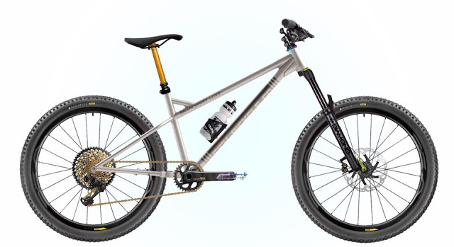 New Gnarcissist Luxe Hardtail MTB Titanium Frame from Sick Bicycle Co.