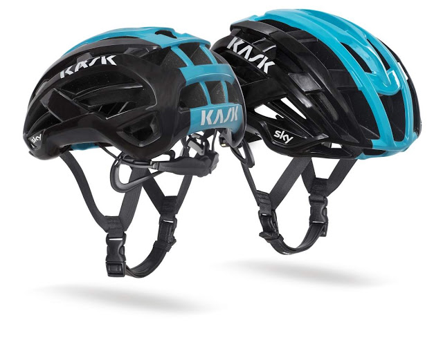 Team Sky wear Kask’s New Valegro Helmet at the Tour de France