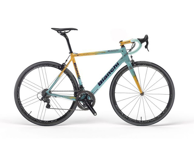 Bianchi introduces New "Specialissima Pantani 20th anniversary" Road Bike