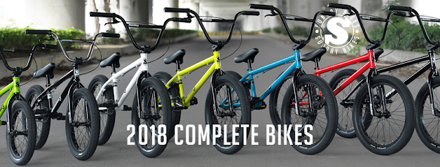 New 2018 Complete BMX Bikes from Sunday Bikes