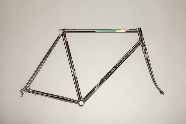 Officina Battaglin launched the Limited Edition 'Stephen Roche' Steel Frame