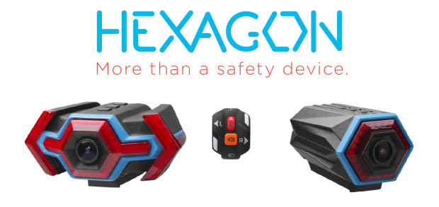 Smart Bike Systems launched the HEXAGON Rear Camera with Stop and Turn Lights