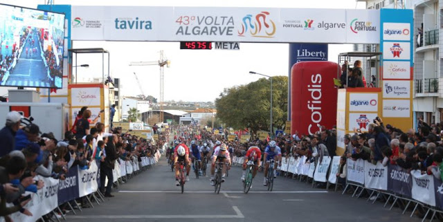 André Greipel from Lotto Soudal Team won the fourth stage of Volta ao Algarve 2017