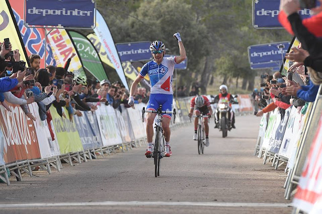 Thibaut Pinot from FDJ Team won the second stage of Ruta del Sol, Vuelta Ciclista a Andalucía 2017