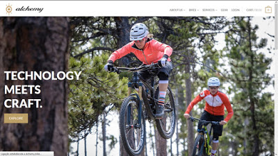 Alchemy Bicycle Company launched their new website