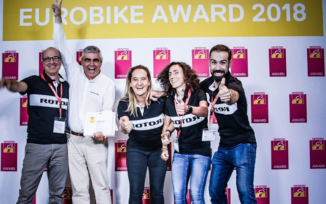 Rotor wins Gold Award INpower in Eurobike 2018