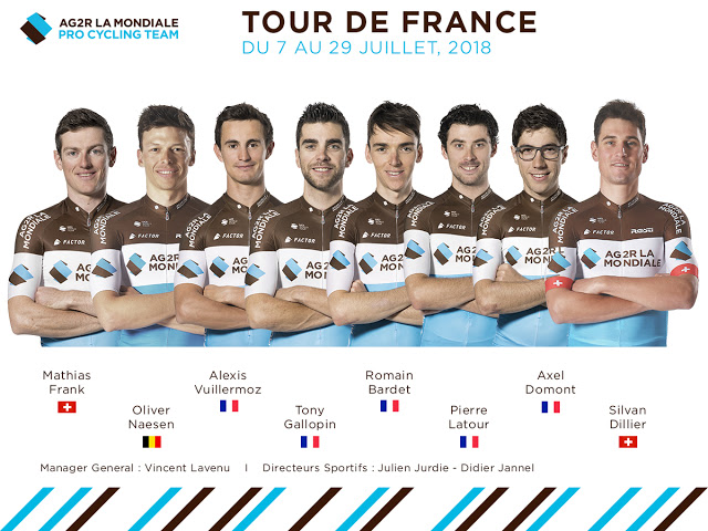 Mathias Frank replaces Alexandre Geniez in Tour de France