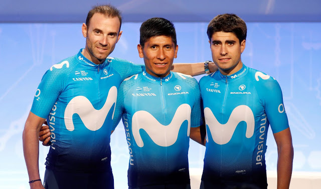 Movistar Team unveils Tour de France roster