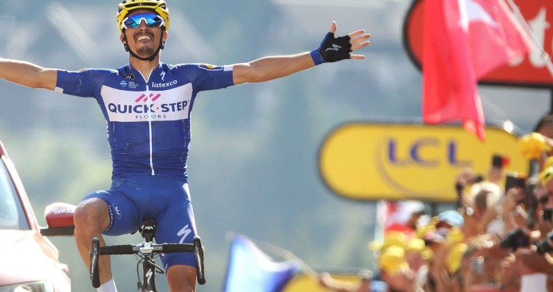 Tour de France: Julian Alaphilippe’s Alpine day of glory