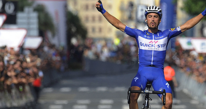 Julian Alaphilippe wins Clasica San Sebastian