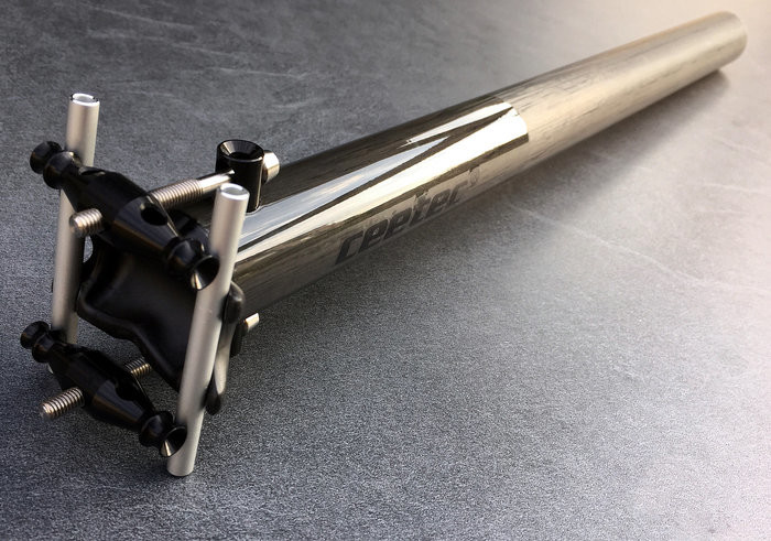 Available in September 2018: New Seatpost Evo2 mid-gloss