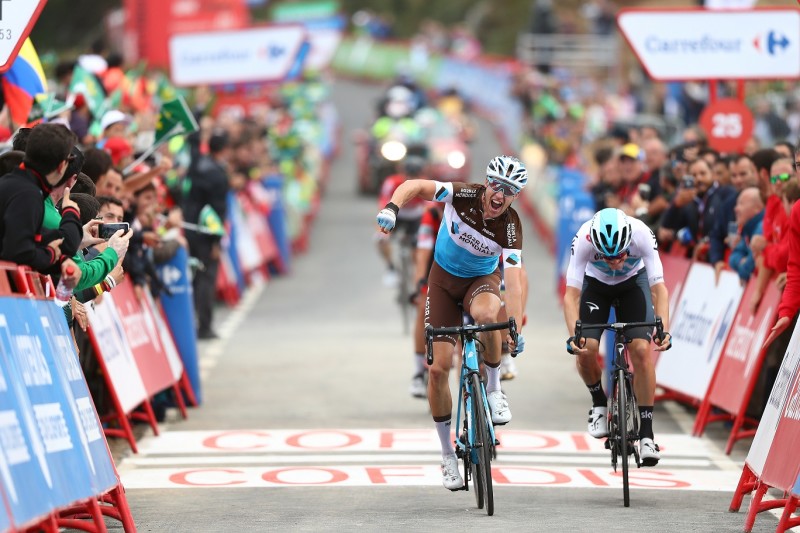Vuelta a Espana (12th stage): Victory for Alexandre Geniez