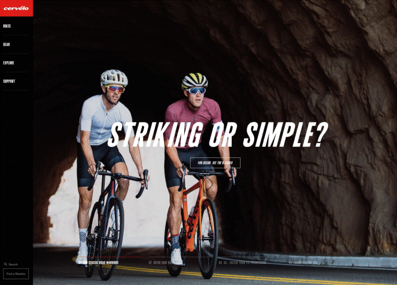 Cervélo's New Website