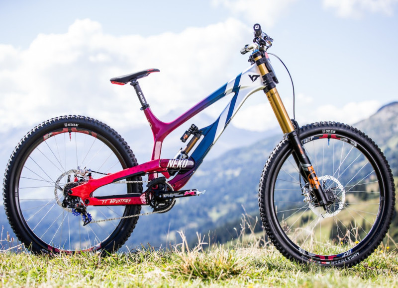 Neko Mulally's Custom World Champs Bike Raises More Than $26K for Can'd Aid's Treads + Trails Program