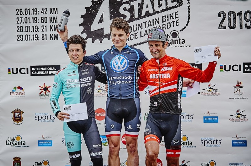 Wawak and Pintarič take over the Club La Santa 4 Stage MTB Lanzarote 2019
