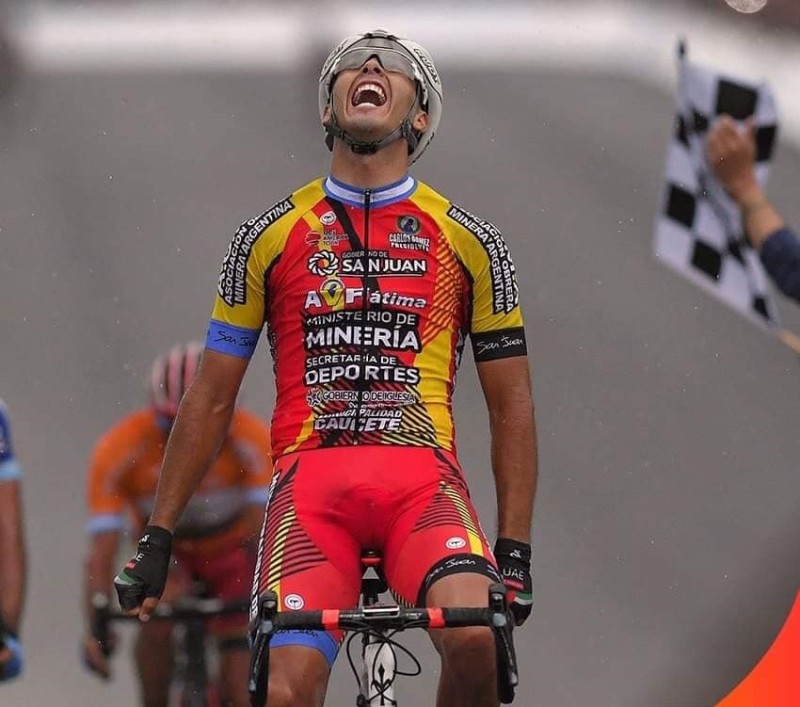 Nicolás Tivani takes the Stage 6 Victory