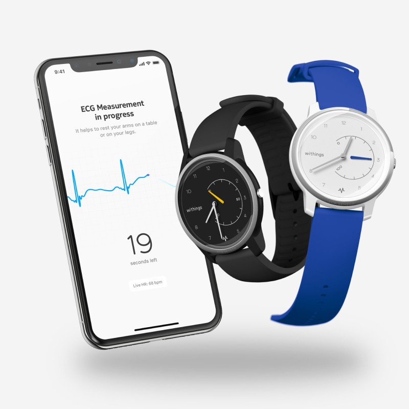 Withings Unveils Move ECG, the World’s First Analog Watch with the Ability to Record a Medical Grade Electrocardiogram