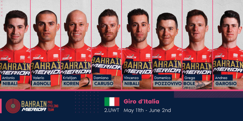 A Strong and Motivated Team for the Giro d’Italia