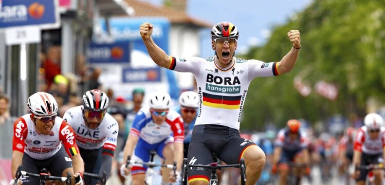 First Giro d’Italia Stage Victory for Pascal Ackermann in Fucecchio