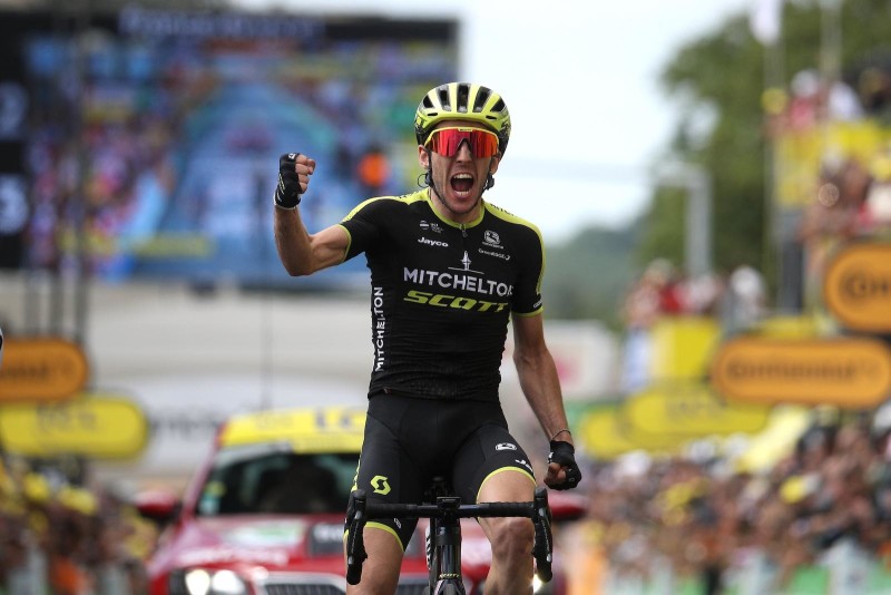 Simon Yates Sprints to his First Tour de France Victory on Stage 12