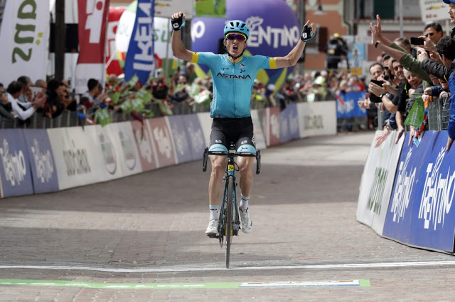 Tour of the Alps. Stage 1. Pello Bilbao wins opening stage