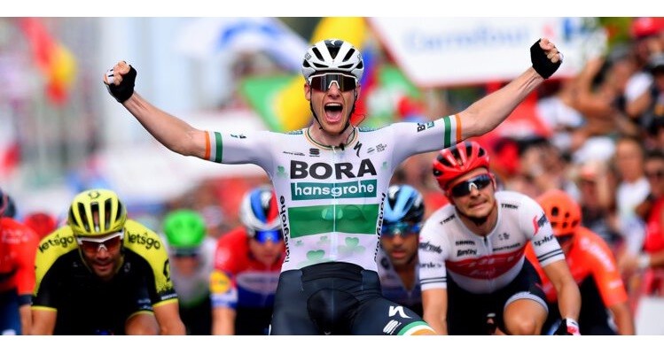Sam Bennett Sprints to his 10th WorldTour Stage Win on Vuelta a España Stage 3