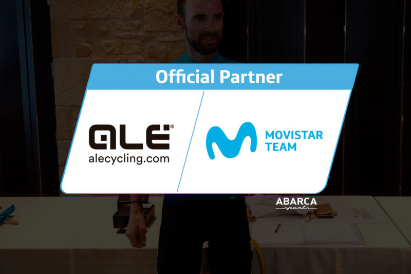 Alé Cycling Partners with the Movistar Team for its 2020 Jersey