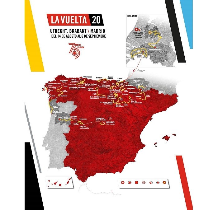 Vuelta a España - The 75th Edition Route