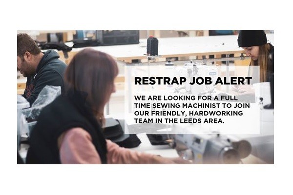 Job Offer by Restrap - Sewing Machinist