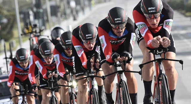 BMC Racing Team Wins Third Consecutive Team Time Trial at Tirreno-Adriatico