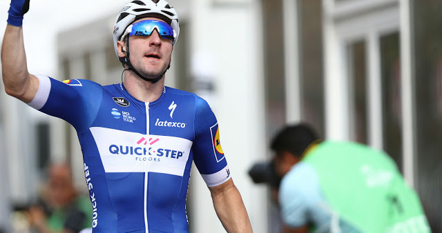 Viviani survives the crosswinds to take fifth win of the Season at Abu Dhabi Tour stage 2