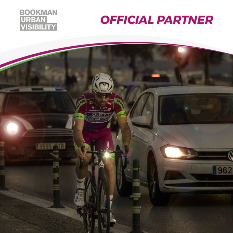 Bookman will be Official Partner of the Bardiani CSF Faizanè Pro Team for the Road Safety
