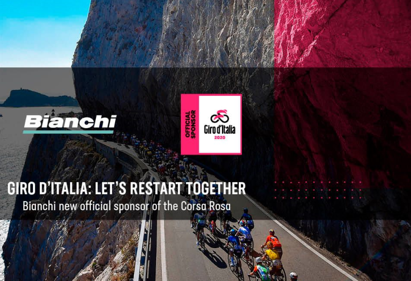 Bianchi is the New Official Sponsor of the Giro d’Italia