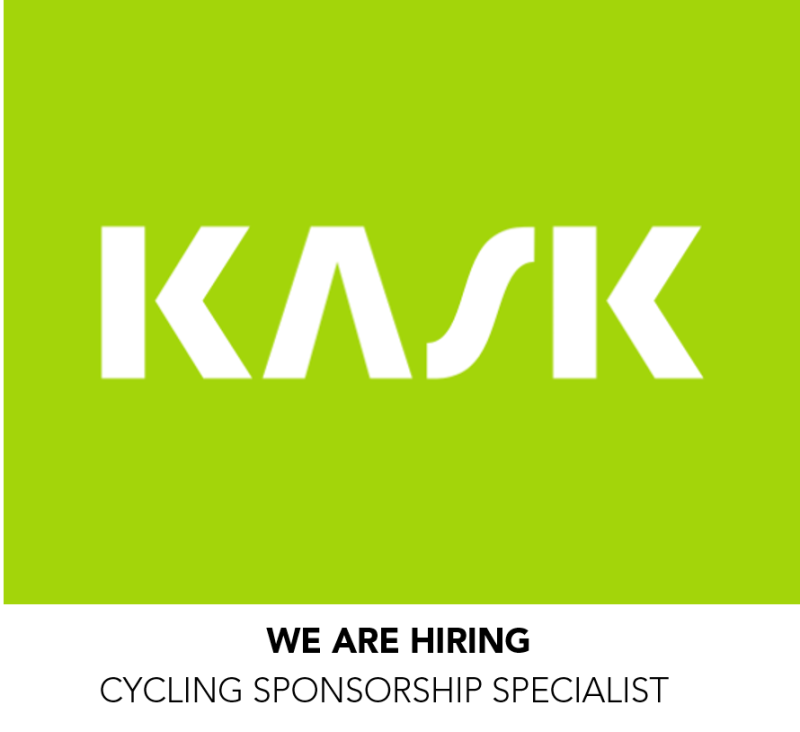 Job Offer by Kask - Cycling Sponsorship Specialist