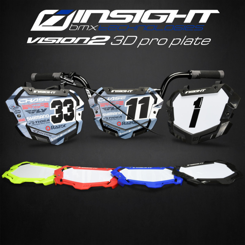 All New Insight 3D Vision 2 Number Plate