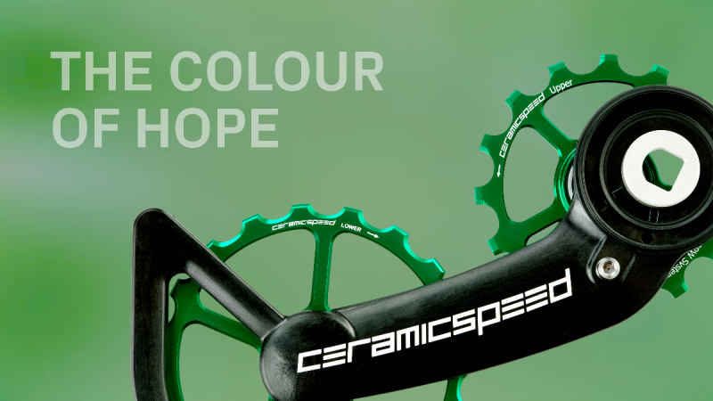 The Colour of Hope - CeramicSpeed Green Limited Edition