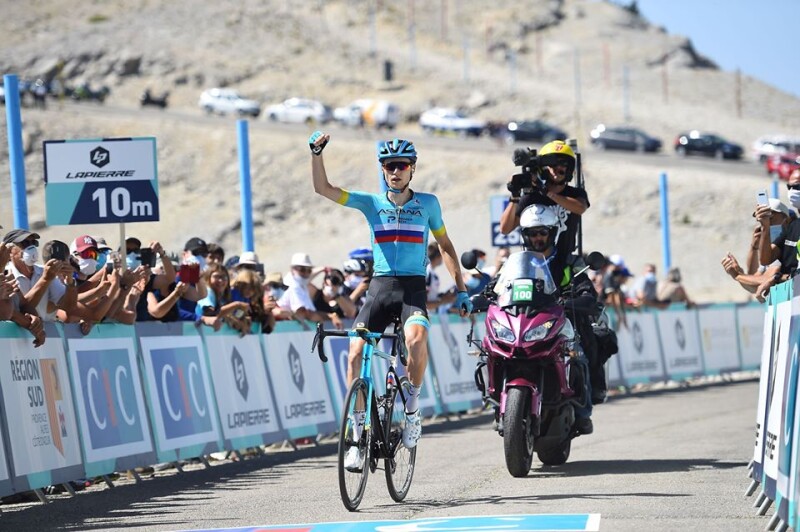 Impressive Victory of Aleksandr Vlasov Atop of Legendary Mont Ventoux