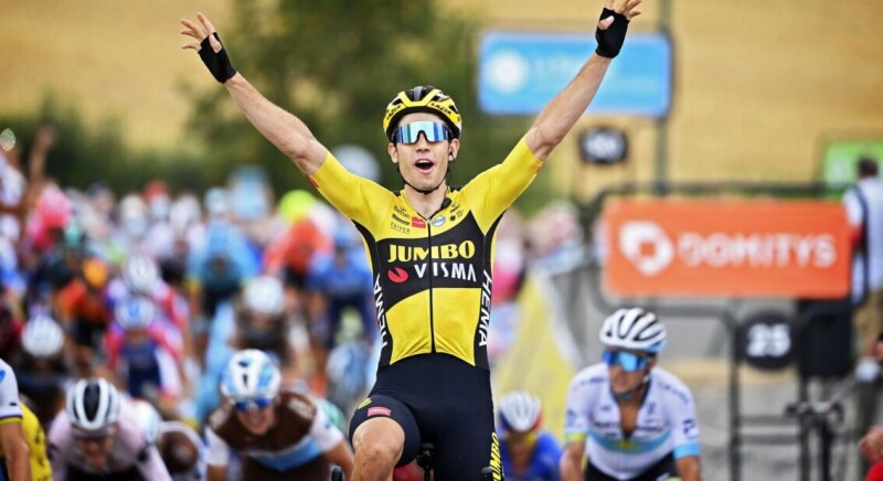 Van Aert Continues His Winning Ways with Victory in First Stage Dauphiné