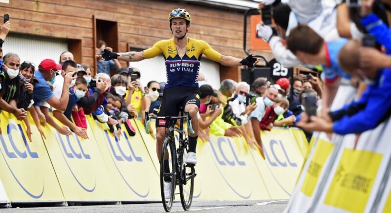 Roglic Impresses with Stage Victory and Yellow in Criterium du Dauphiné