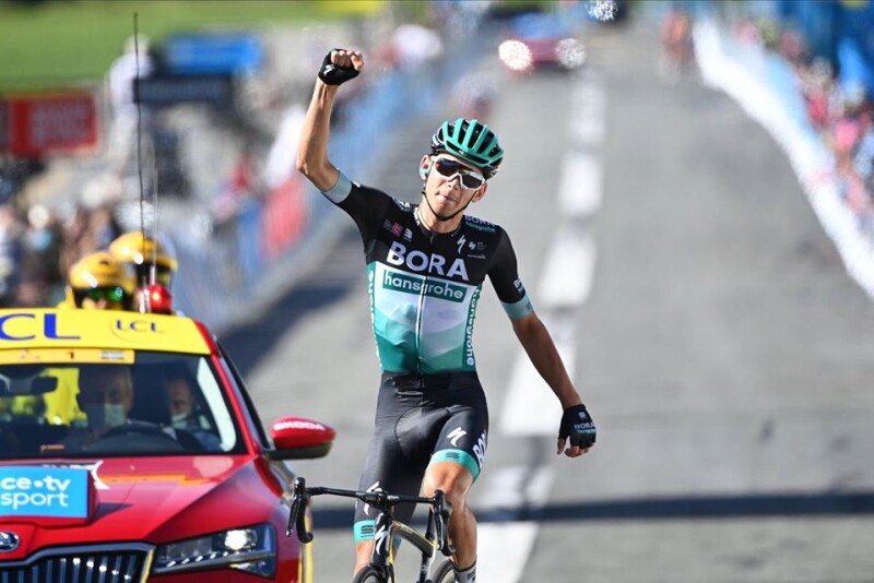 Bittersweet Day for BORA-hansgrohe as Lennard Kämna Claims Incredible First Professional Victory on Dauphiné Queen Stage