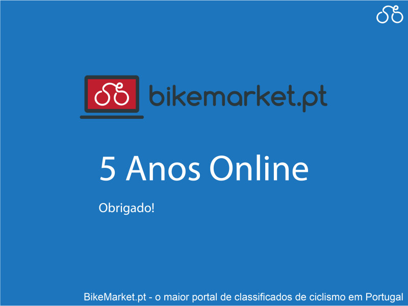 BikeMarket.pt completed 5 Years Online!
