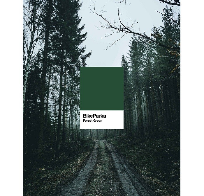 Forest Green - The New Color Arrived to the BikeParka Family