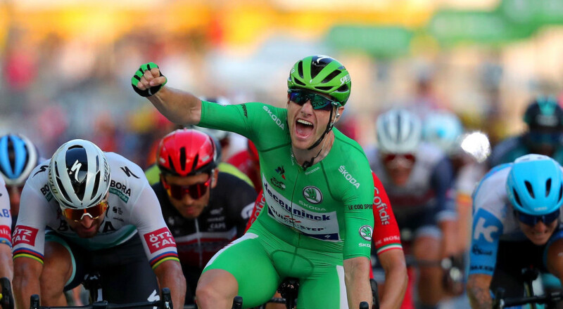 Sam Bennett Wins Tour de France Green Jersey