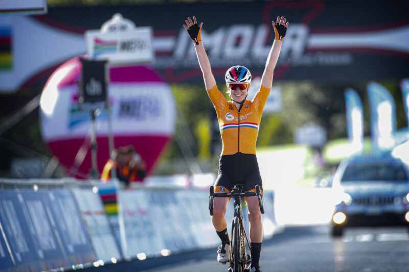 Anna van der Breggen Wins Double at Worlds