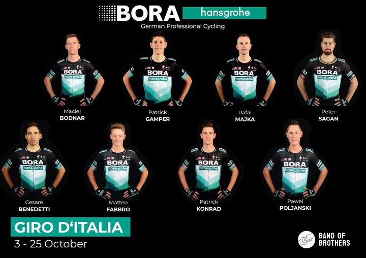 BORA-hansgrohe Unveil the Riders for the Giro d'Italia